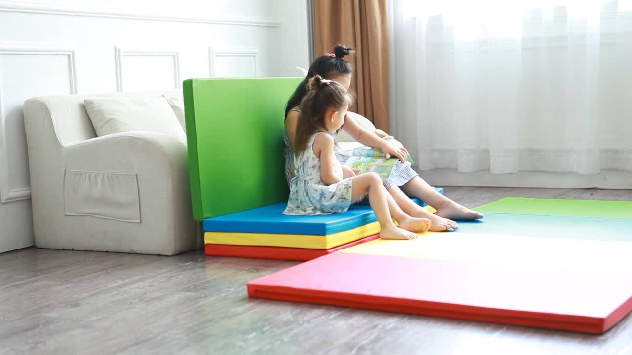 4cm Thick Epe Foam Ecofriendly Pu Leather Gym Mat Foldable Kids Playmat Buy Kids Playmat