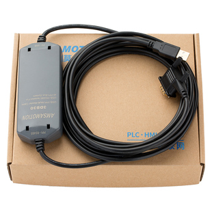 适用西门子plc200smart编程数据线电缆PPI通讯下载线连接线3DB30