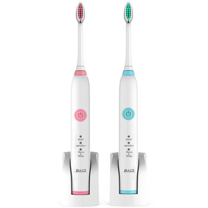 拜尔电动牙刷情侣款成人充电式声波全自动超软毛美白扫振男女式