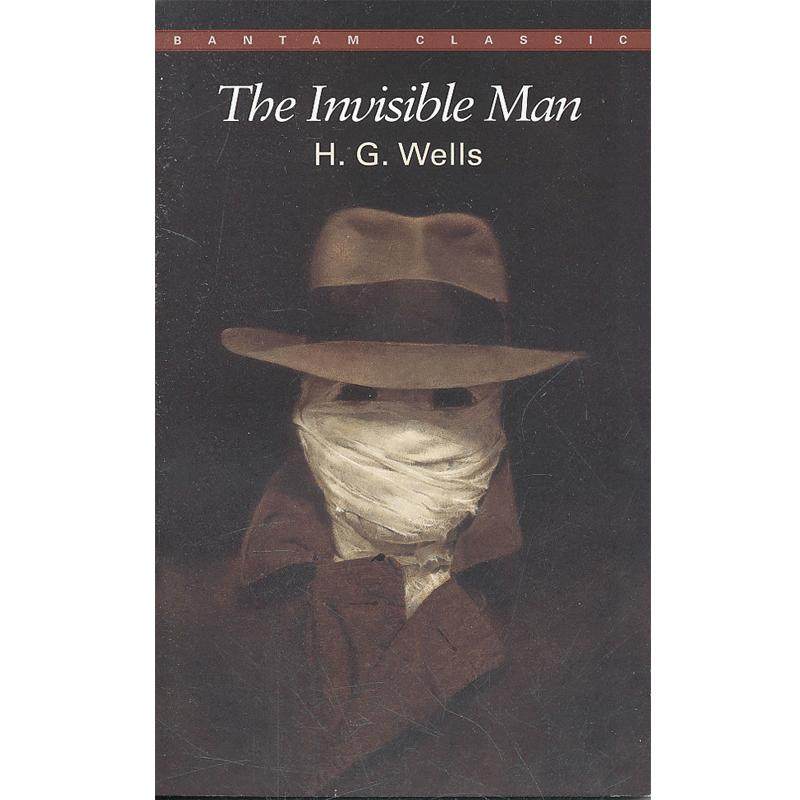 H.G.威尔斯 隐形人 英文原版 Bantam Classics The Invisible Man H.G.Wells 时间机器同作者 科幻小说 隐身人 英文原版书小?