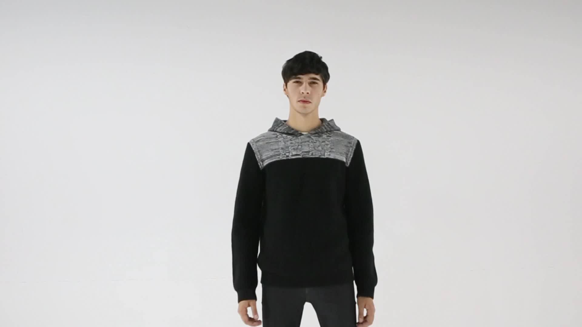 cable knit sweater hoodie mens