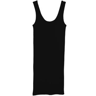 纯棉吊带裙女秋中长款背心裙连衣裙大码内搭衬裙冬打底裙露背外穿