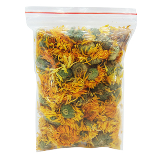 天然无硫金盏菊干花茶大金盏花茶水涨菊山金菊泡茶泡水美容养颜茶