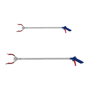 加厚铝合金捡垃圾夹子拾物钳捡拾器摘果器家用环卫工具搞清洁包邮