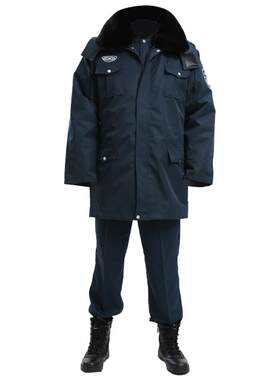 军大衣男冬季加厚棉服夹层防风衣