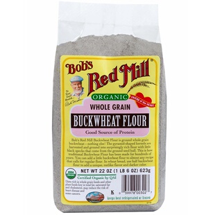 现货美国进口鲍勃红磨坊荞麦粉粗粮烘焙荞麦面粉Buckwheat Flour