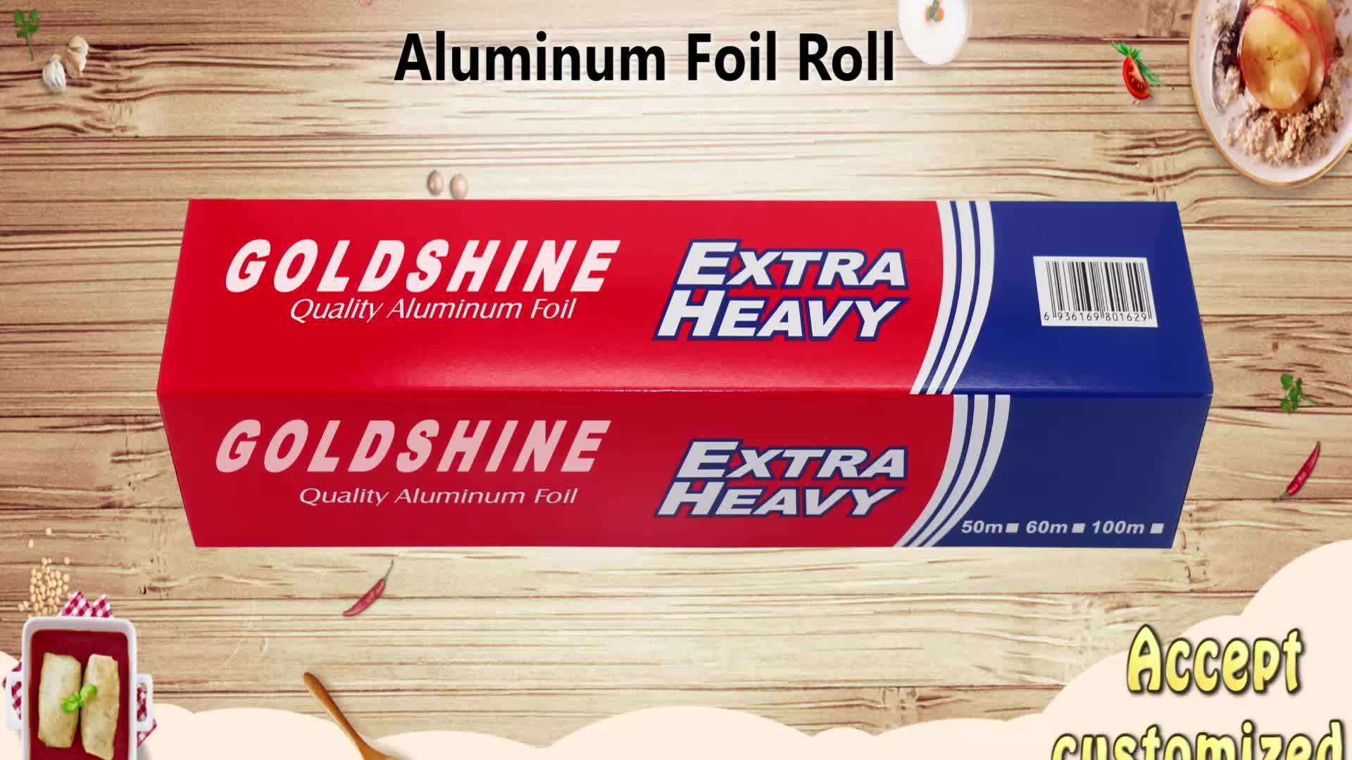 Large Rolls Of Aluminum Foil Disposable Aluminium Roll Silver Kitchen