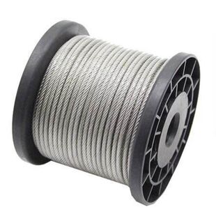 304不锈钢钢丝绳晾衣绳 升降晾衣架专用绳 1.5mm钢丝绳钢丝线7*7