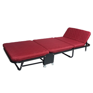 午睡折叠床单人办公室午休简易床医院陪护加固家用神器躺椅便携款