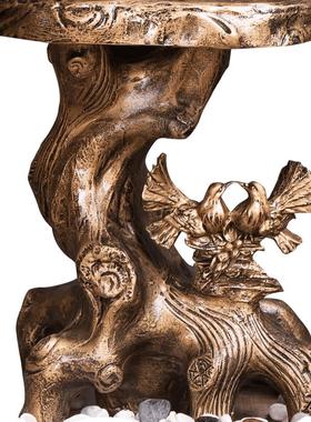 柒夏罗马柱欧式柱子田园落地摆件