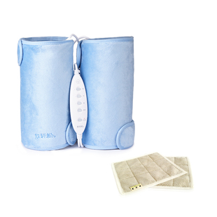 信乐敷轻松电热敷垫远红外线艾灸粗盐护膝盖老寒腿滑膜关节理疗仪