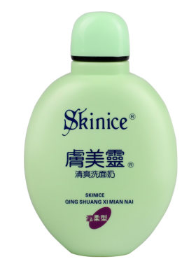 肤美灵清爽洗面奶190g胖子薄荷