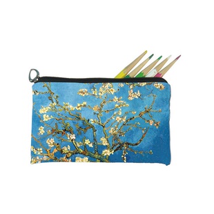 jiesmart杰思迈至爱梵高艺术文件袋商务艺术品来图定制拉链笔袋L