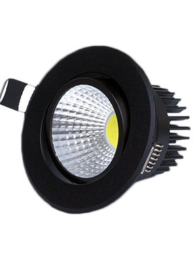 黑色嵌入式防眩LED射灯3W/5W