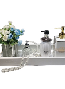 北欧卫生间摆件样板房装饰花艺