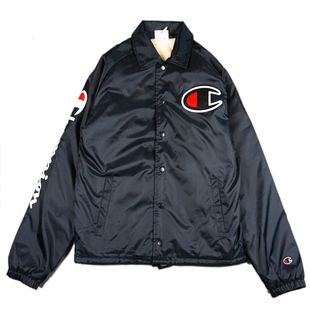 美版正品 Champion 秋冬 刺绣大C 袖标羊羔绒加厚 外套教练夹克