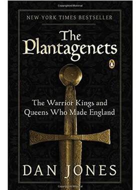 【中商原版】金雀花王朝 英文原版 The Plantagenets Dan Jones 英国历史中世纪 革命前的王朝统治
