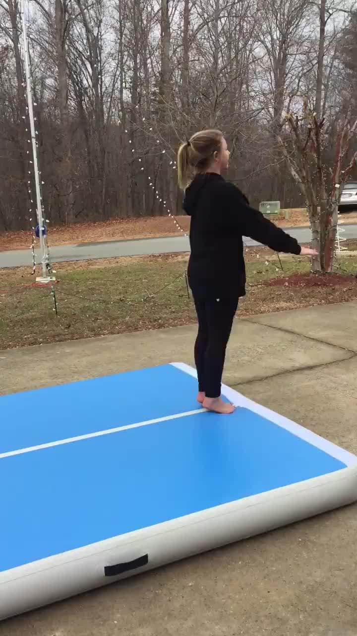 10m 12m 15m Auqa Mint Green Factory Australia Tumbling Air Track