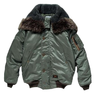 「现货」WTAPS N-2B/JACKET.NYLON.TWILL 17AW 毛事棉服夹克