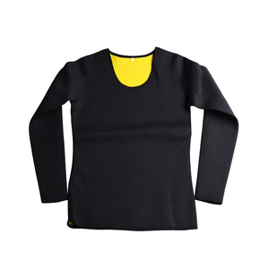 健身发汗桑拿服舒适弹力运动加速出汗紧身塑身运动服上衣搭配hots