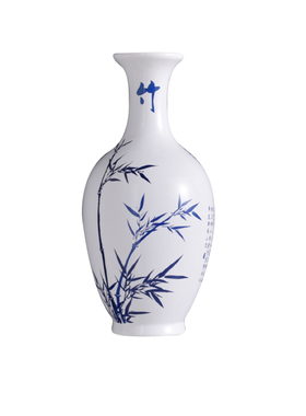 花瓶陶瓷入户花盆中国风装饰品
