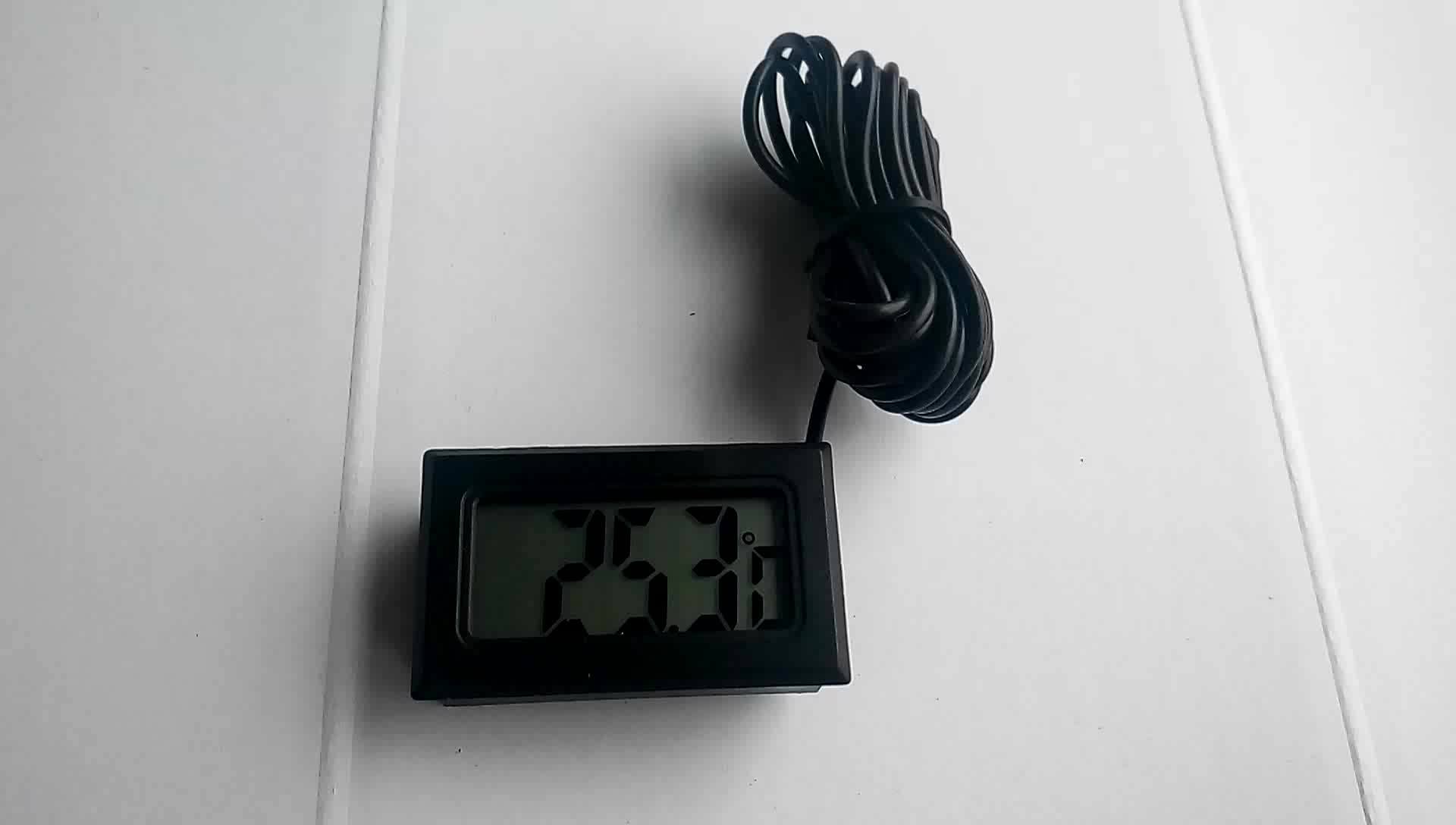 Ringder Pt2 Lcd Digital Panel Refrigerator Temperature Meter Gauge