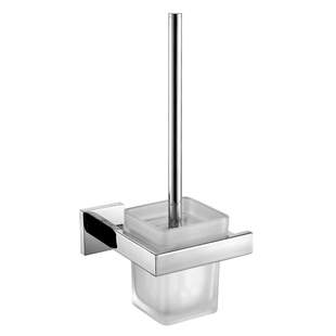 马桶刷架子套装厕所清洁刷软毛玻璃杯卫生间壁挂无死角长柄刷头