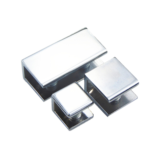 玻璃夹支架托架 五金配件玻璃卡夹子玻璃托固定夹卡子隔板层板夹