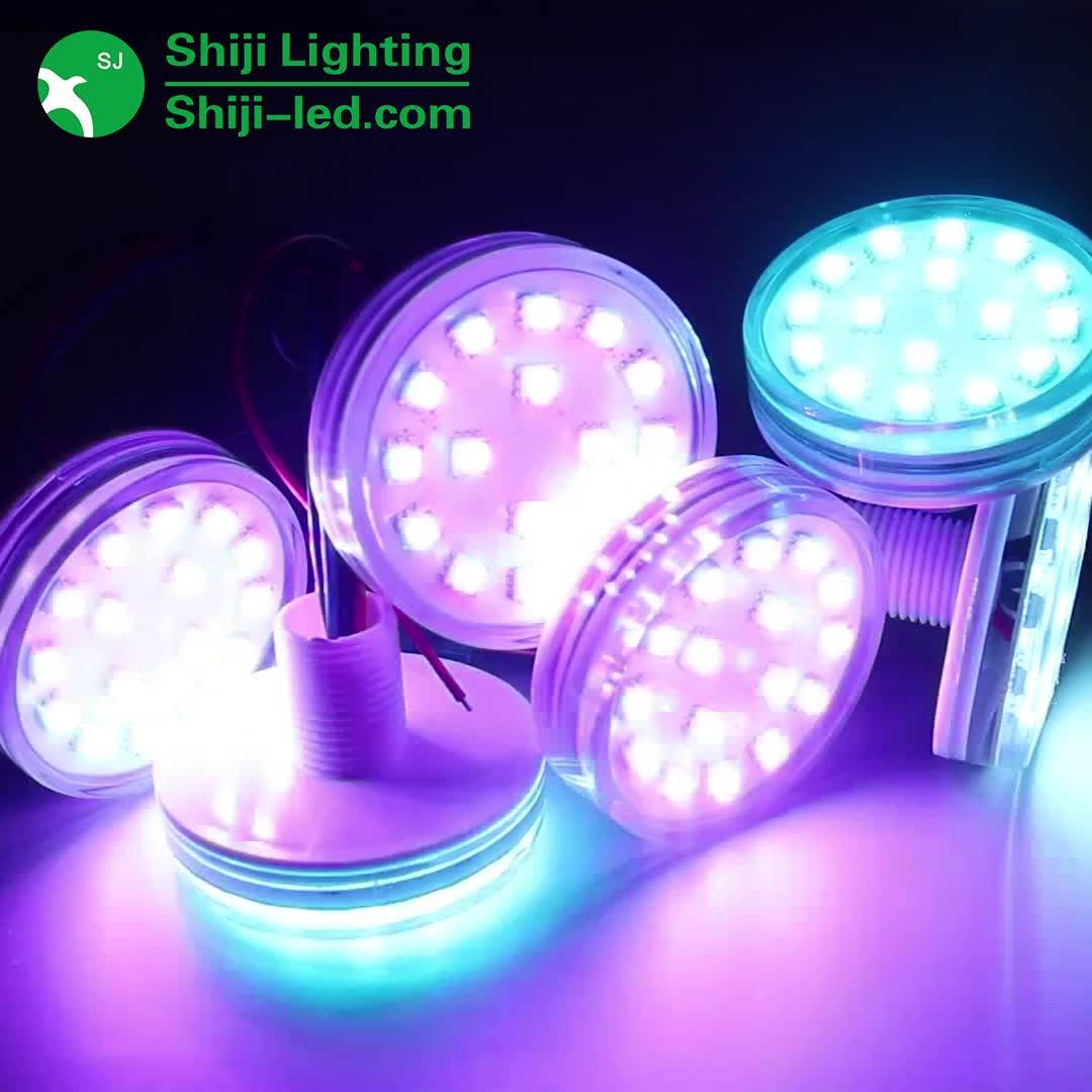 Dmx 60mm Amusement Camaleon Led,Full Color Led Round Funfair Pixel Light Buy Full Color Led