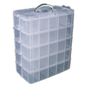 特大号乐高零件储物盒子儿童玩具饰品整理神器积木透明塑料收纳箱