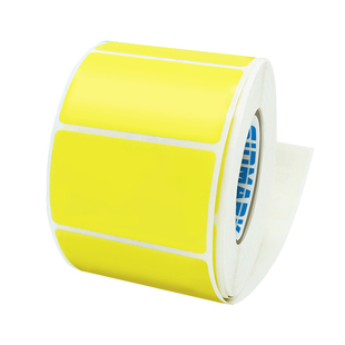 欣码M系彩色铜版纸条形码彩色条码不干胶标签彩色铜版纸标签纸100*80mm铜板打印清晰粘性强保存久