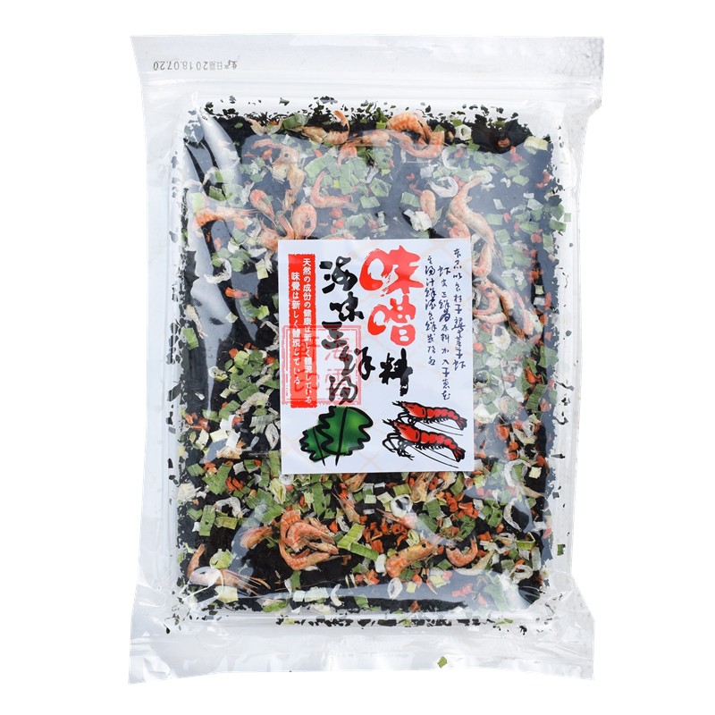 海味三鲜汤料包112g 免洗即食 速食汤 裙带菜干虾紫菜 味噌汤材料