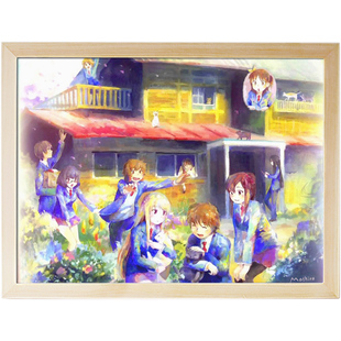 樱花庄的宠物女孩 椎名真白 青山七海 动漫二次元周边 海报挂画