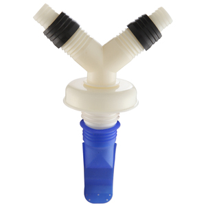 下水防臭接头三通四通洗衣机面盆拖把池两用双排水地漏50pvc管道