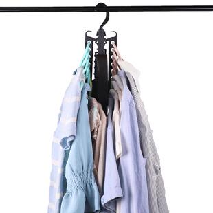 多层衣架子裤架折叠衣柜衣服挂百变多层功能挂钩省空间收纳架