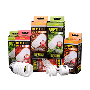 EXO-TERRA希瑾UVB灯爬虫10.0 5.0爬宠陆龟饲养箱蜥蜴紫外线补钙灯