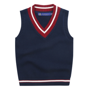 英伦风背心套装校服小学生班服秋冬中学生儿童校服幼儿园服班服3