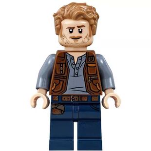 LEGO 乐高  侏罗纪世界人仔  JW023 欧文  10575 75926 75930