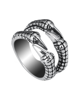 指环鹰爪钛钢开口防身酷毙了