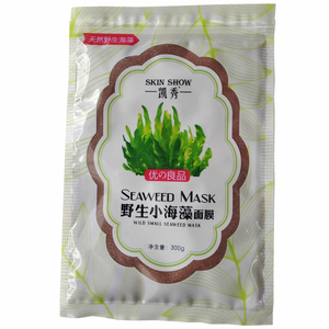 包邮凯秀野生小海藻面膜 进口小颗粒海藻 细海藻面膜300g补水嫩肤
