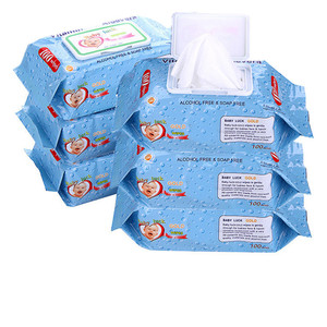 湿巾婴儿手口湿巾6包带盖婴儿湿巾无香宝宝p湿巾包邮新生儿湿巾纸