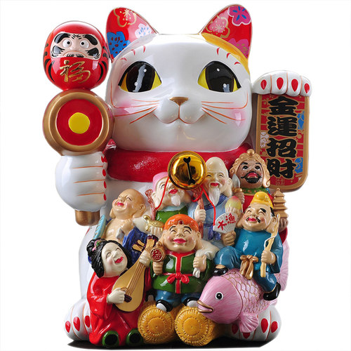 金石工坊招财猫超大版公司前台招财摆件镇店之宝礼物店铺开业礼品