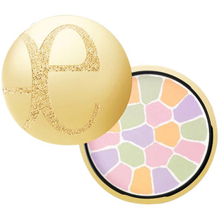 日本Elegance雅莉格丝 定妆遮瑕提亮肤色蜜粉饼27g家庭装1号