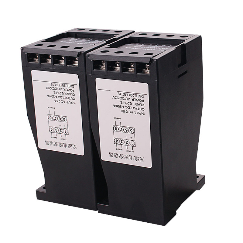 鹏合直流交流电压变送器流电流变送器电量隔离模块4-20mA转0-10V