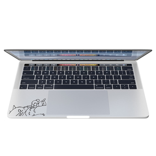 iDecal原色工场macbookproair创意贴macbook贴纸笔记本手托局部贴