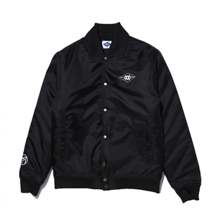 MADNESS MOTIVATION JACKET 余文乐棒球服日系工装尼龙夹棉外套男