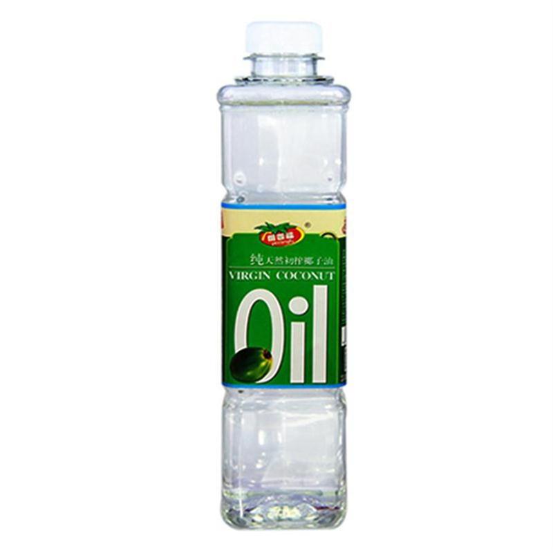 椰香福绿标冷压初榨1000ml椰子油