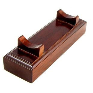 书卷木托木架摆件书房专用道具卷轴支架情书配件包邮横财木托