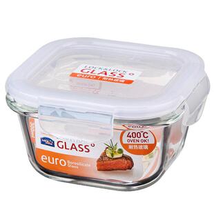 乐扣乐扣上班族格拉斯耐热玻璃保鲜盒便当盒饭盒食品盒餐盒LLG205