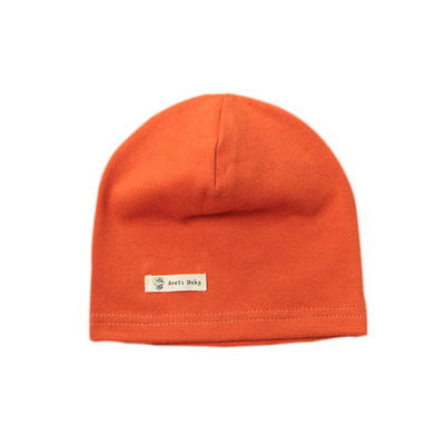 春秋冬季新生儿纯棉单层针织帽子